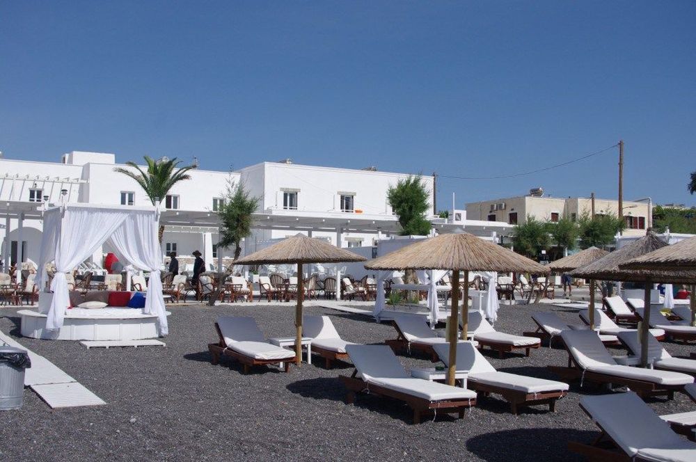 Beach Boutique Hotel Kamári Instalações foto