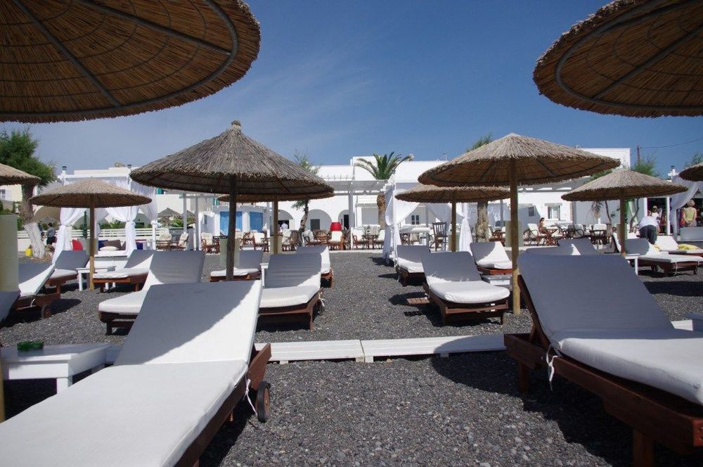 Beach Boutique Hotel Kamári Instalações foto